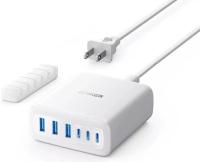 Anker 6-in-1 Desktop Charger 112W USB-C Charging Station