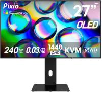 27in Pixio PX277 OLED Max 240hz QHD Monitor