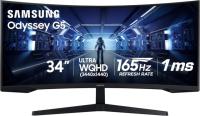 34in Samsung Odyssey G55T Curved Gaming Monitor