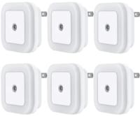 LED Night Light Lamp with Smart Sensor by Uigos 6 Pack