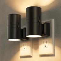 Briignite Night Lights Plug into Wall 2 Pack