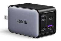 UGreen Nexode 65W GaN USB-C 4-Port Wall Charger