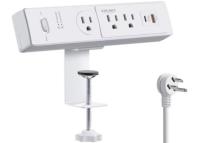 Sureance Desk Clamp Power Strip Surge Protector