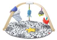Melissa and Doug Ocean Wooden Baby Play Gym