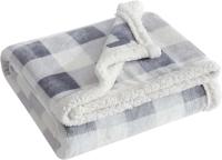 Eddie Bauer Soft Reversible Sherpa Fleece Throw Blanket