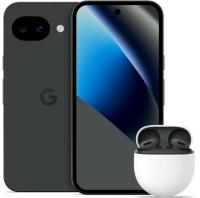 Google Pixel 10a with Pixel Buds 2a