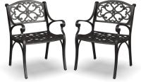 Homestyles Outdoor Cast Aluminum Chairs 2-Piece Set