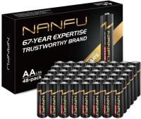 Nanfu AA Alkaline Batteries 48 Pack