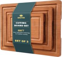 Snuvid Bamboo Cutting Board Set