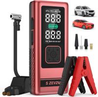S Zevzo Car Jump Starter with Air Compressor