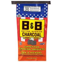 B&B Charcoal Competition Oak Charcoal Briquets