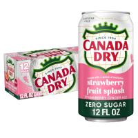 Canada Dry Fruit Splash Strawberry Ginger Ale
