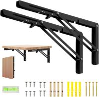 Dntorx Folding Shelf Brackets 2 Pack