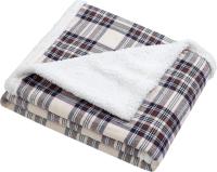 Eddie Bauer Ultra-Plush Reversible Sherpa Fleece Throw Blanket