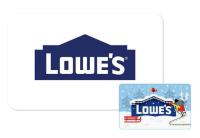 Purchase a Lowes Gift Card and Get a Bonus Lowes Gift Card