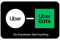Uber and UberEats Discounted Gift Cards 10% Off