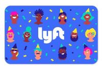 Lyft Rides Discounted Gift Card
