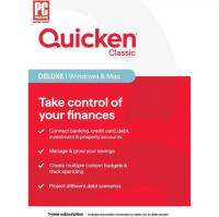Quicken Classic Deluxe Year Subscription Windows and Mac