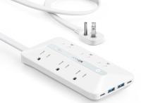 Anker Flat Plug Power Strip 300J 20w USB-C